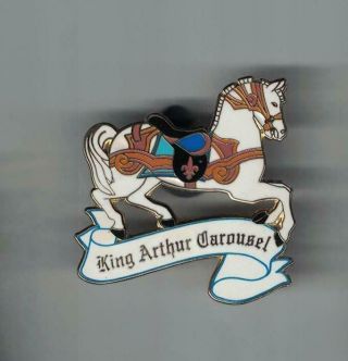 Disney Dlr 2003 King Arthur Carousel Horse King Pin Le 1,  500