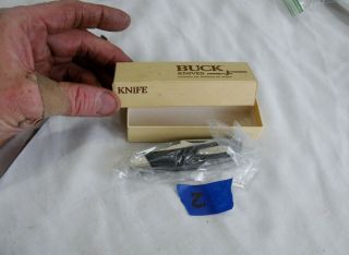 Vintage Buck 319 Rancher Pocket Knife W/box But Box Is For A 301