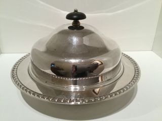 Quality Victorian Silver Plate Epns Lidded Muffin Dish By Harrods London