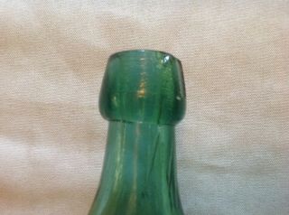 HARROLD & JOHNSTON,  YORK Vintage Blob Top Bottle 3