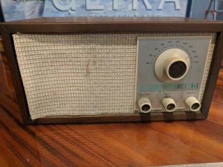 Vintage Klh Model Twenty - One 21 Fm Receiving Station Radio -