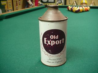 Old Export Cone Top Beer Can Cumberland Md Brewing - Grade 1 -