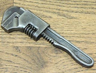 7” Indian Motorcycle Adjustable Wrench - Vintage Hand Tool - Motocycle