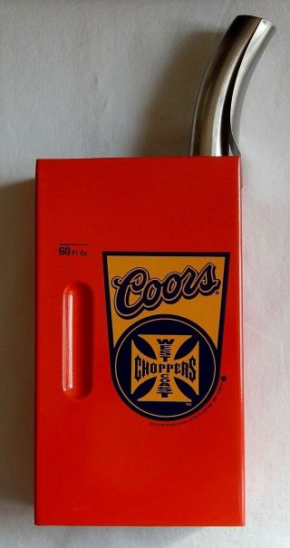 Coors West Coast Choppers Stainless Steel Gas Can Pitcher Jesse James