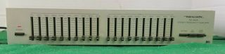 Vintage Realistic Ten Band Stereo Frequency Equalizer Eq Model 31 - 2008 Powers Up