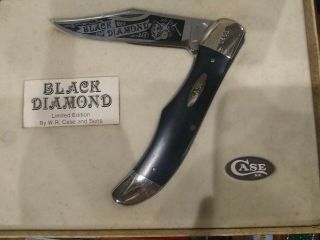 Vintage Case Xx Black Diamond Knife Limited Edition 0605 Bolster