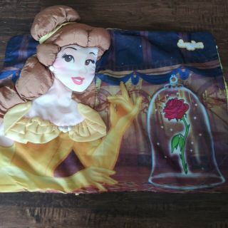 Disney Princess Snugglers Belle Beauty And The Beast Pillow Case 2006