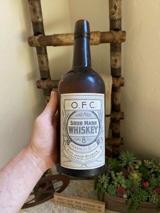 1890 Pre - Prohibition Julius Goldbaum Tucson Arizona Whiskey Ofc Buffalo Trace
