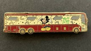 Magical Express Bus Mickey Mouse Where The Party Never Ends 2005 Wdw Disney Pin