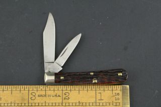 Case XX 1940 - 1964 6229 1/2 Vintage Bone Tadpole Pocket Knife 787 2