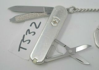 Victorinox Tiffany & Co Sterling Silver Classic Knife 925 750 18k Gold Metals