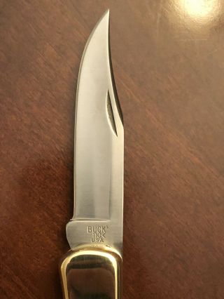 1986 Vintage Buck Knives 110 Folding Hunter Knife
