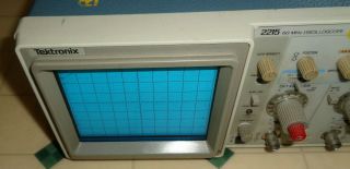 Vintage Tektronix 2215 Analog 60 MHz Dual Channel Oscilloscope 3