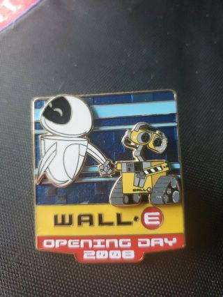 Wall - E Opening Day Pin 2008 Limited Edition 3000 Eve