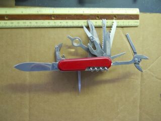 Wenger Tool Chest Plus Swiss Army Knife In Red - The Big One - Retired