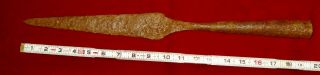 Early Medieval Viking Spear German French No Sword