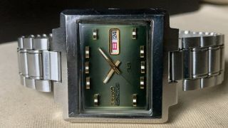 Vintage Seiko Automatic Watch/ Seiko 5 Actus 6106 - 5530 25j Ss 1974