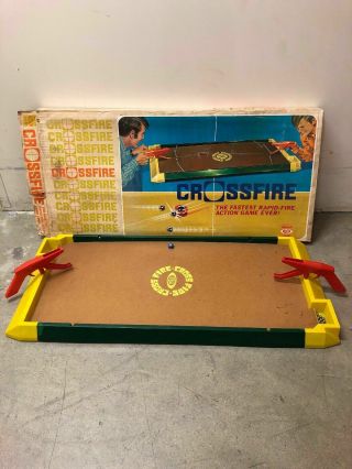 Vintage Crossfire Game 1971 Ideal Games Parts