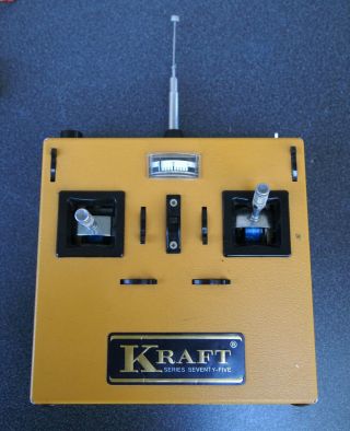 Vintage KRAFT Radio Receiver and Transmitter Set 3