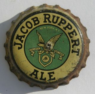 NY beer bottle caps,  Liebmann,  Jacob Ruppert,  Beverwyck,  and Fitzgerald Bros. 3