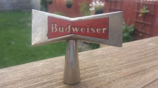 Vintage Budweiser Beer Tap Handle - Rare 1950 