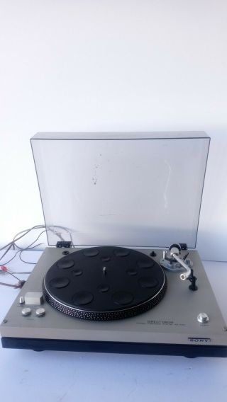Vintage Sony Ps - 3300 Direct Drive Stereo Turntable Parts Repair Not