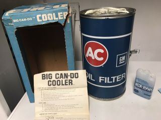 Vtg Gm Ac Oil Filter Cooler Ehco Big Can Do Usa Made 1980s 14 "