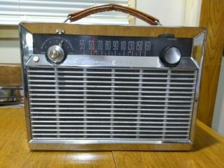 Vintage General Electric P780 Am Transistor Radio Ge P - 780 Portable Radio 8