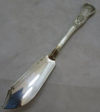 Antique Georgian Sterling Silver Kings Pattern Butter Knife,  1829,  57g