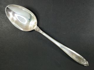 Prelude Sterling 8 - 1/2 " Serving Spoon (international 1939) 62 Grams No Mono