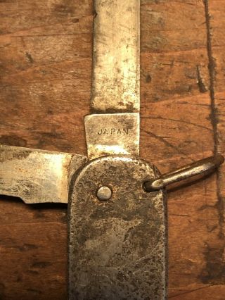 Vintage POCKET KNIFE Jack Knife JAPAN Multi Tool Wrench 3