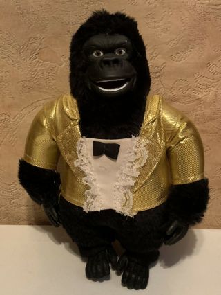 Vintage Ape Gorilla Stuffed Plush Animal Toy Showbiz Pizza Place - Fatz Geronimo