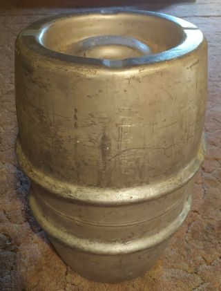 Vintage Adolph Coors Company Aluminum Beer Keg 15.  5 Gal Golden Colorado 5 - 1976