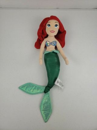 Disney Store Princess Ariel The Little Mermaid Stuffed Plush Doll 21 " - 22 " Euc