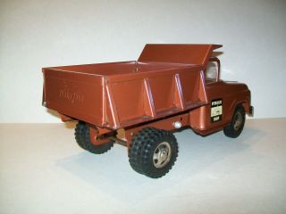 Vintage Pressed Steel Tonka Toys 1950 ' s - 1960 ' s Hydraulic Dump Truck - 3