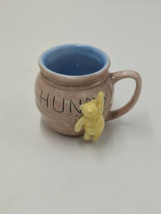 Vintage Classic Winnie The Pooh,  Honey Pot,  Ceramic 3d Sculpted Mug,  Charpente