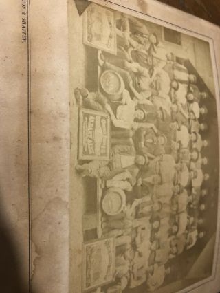 Early Albany Ales Brewery Workers And Signs Photo