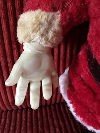 MY TOY Jumbo Santa Claus Plush Doll Stuffed Rubber Face Vintage Like Rushton 3