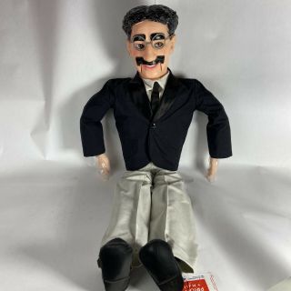 Vintage Eegee Co.  Groucho Marx Ventriloquist Dummy Pull String Puppet 30 "