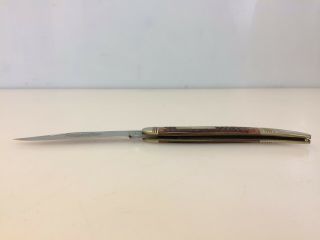 Remington UMC R1613 The Fisherman Toothpick Bullet Knife,  1987,  Jigged Bone,  USA 3