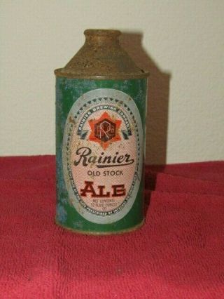 Rainier Old Stock Ale Irtp Cone Top Beer Can Rainier Brewing Co San Francisco Ca