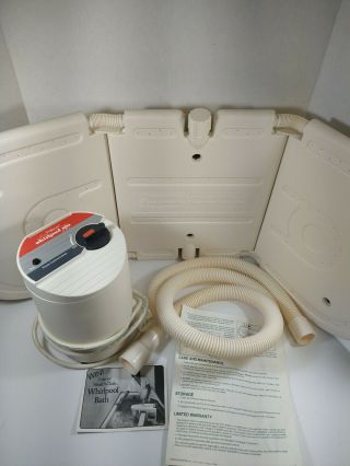 Pollenex Whirlpool Hot Spa Home Hot Tub Bath Massage Jets Mat Portable Wb900 Vtg