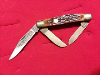 Puma Germany The Big Five Rhino Stag Stock Knife 3 Blade Limited Edition