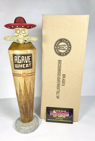 Breckenridge Brewery Agave Wheat Beer Tap Handle 12” Tall Brand Rare