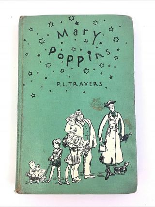 Vintage Mary Poppins 1934 By P.  L.  Travers Hardback B4