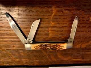 Case Xx Knife Pocketknife Medium Stockman 53032 Ssp From 1984