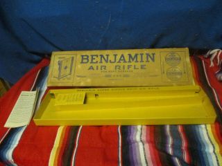 Vintage Benjamin Beacon Air Rifle Box W Paperwork No Rifle