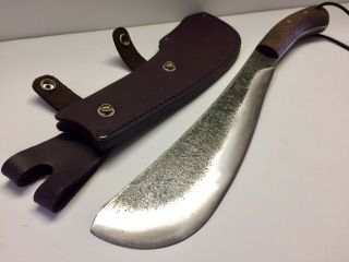 Condor Tool & Knife Pack Golok Machete 11 " Blade Walnut Handle,  Sheath
