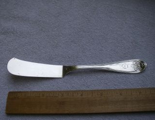 Fine Josephine Pattern Coin Silver Master Butter Knife - S.  Hoyt & Co York