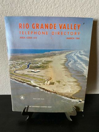 Vtg 1964 Rio Grande Valley Yellow Pages Texas Telephone Directory Phone Book